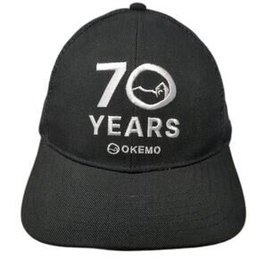 Vail Resorts Trucker Hat Black One Size Okemo 70 Years Pepsi Staff Mesh Ski